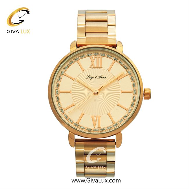 ساعت مچی اورجینال زنانه LdA رزگلد | رزگلد| رزگلد| کد رفرنس 2371